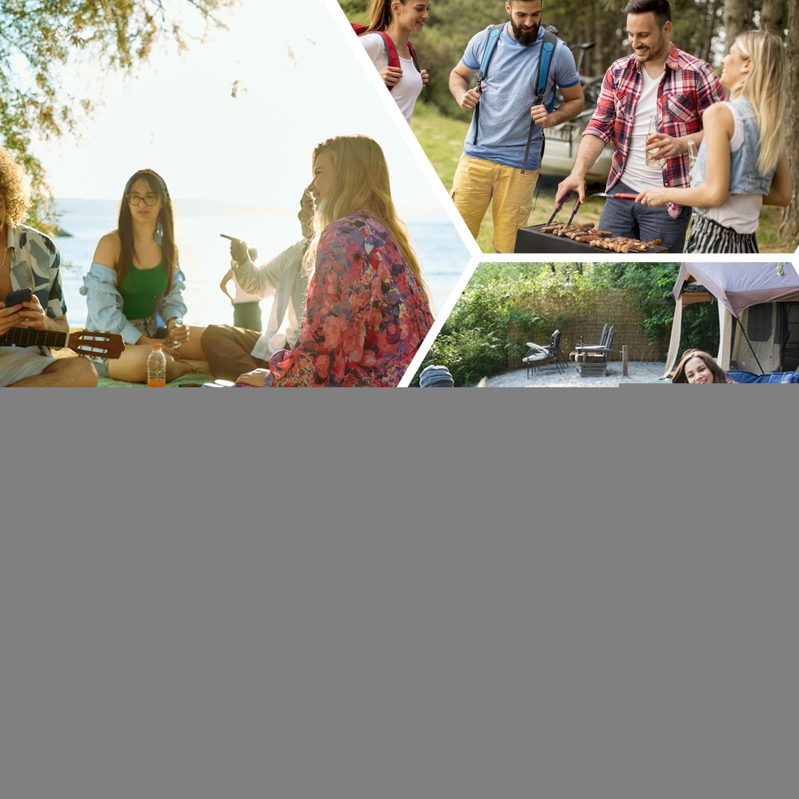 Camping-Kochset, Camping-Kochtopf-Set – Überlebensausrüstung für Erwachsene, Familie, Outdoor, Reisen, Wandern, Picknick, Hinterhof-Abenteuer