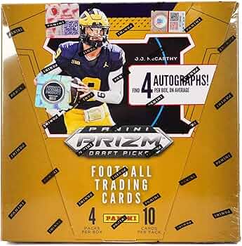 Amazon.com: 2024 Panini Prizm Collegiate Draft Picks Football