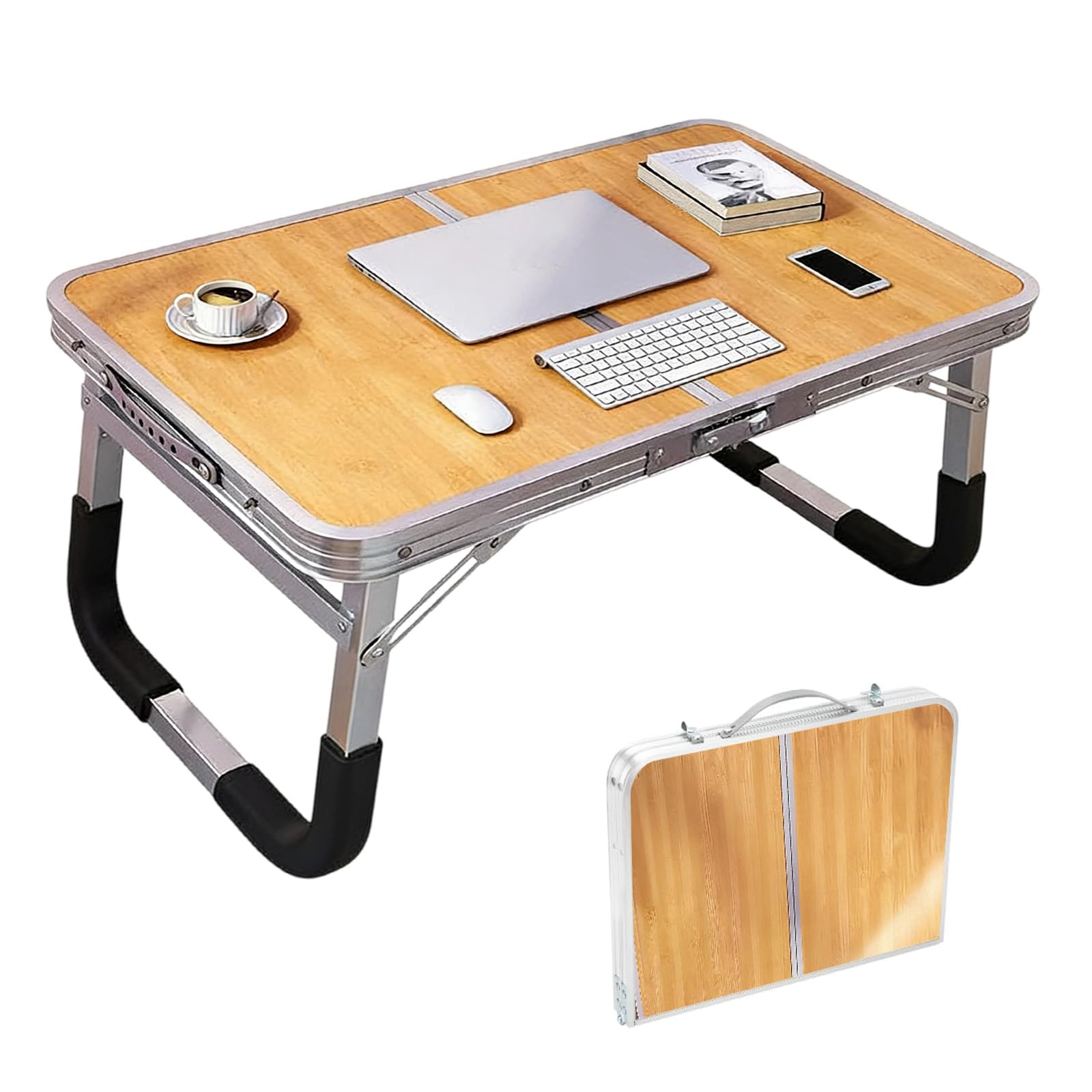 Support bois pliable pour ordinateur portable : léger et multifonction
