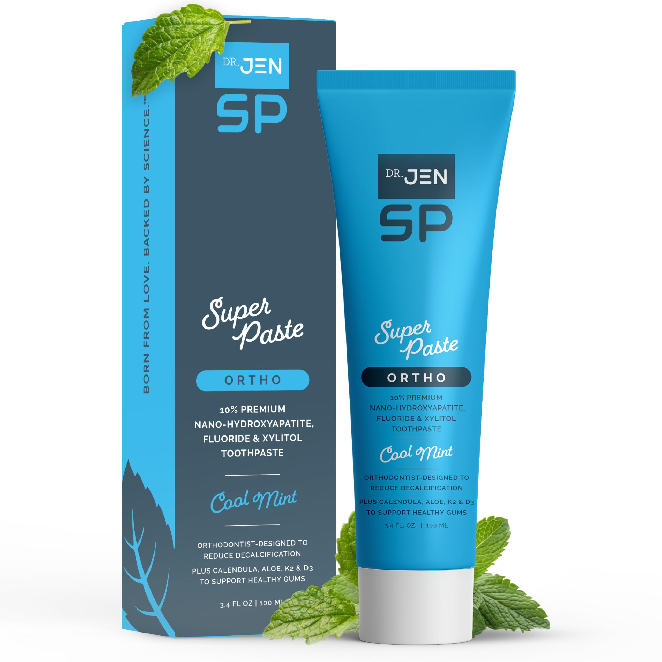 Amazon.com: Dr. Jen Ortho Super Paste Toothpaste, 10% Nano