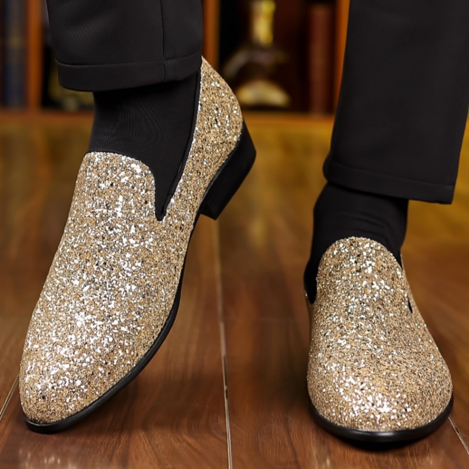 Hixingo Scarpe Stringate Uomo in Pelle | Scarpe Eleganti da Abito comoda Design classico ideale per ufficio, lavoro, matrimoni, cerimonie ed eventi formali