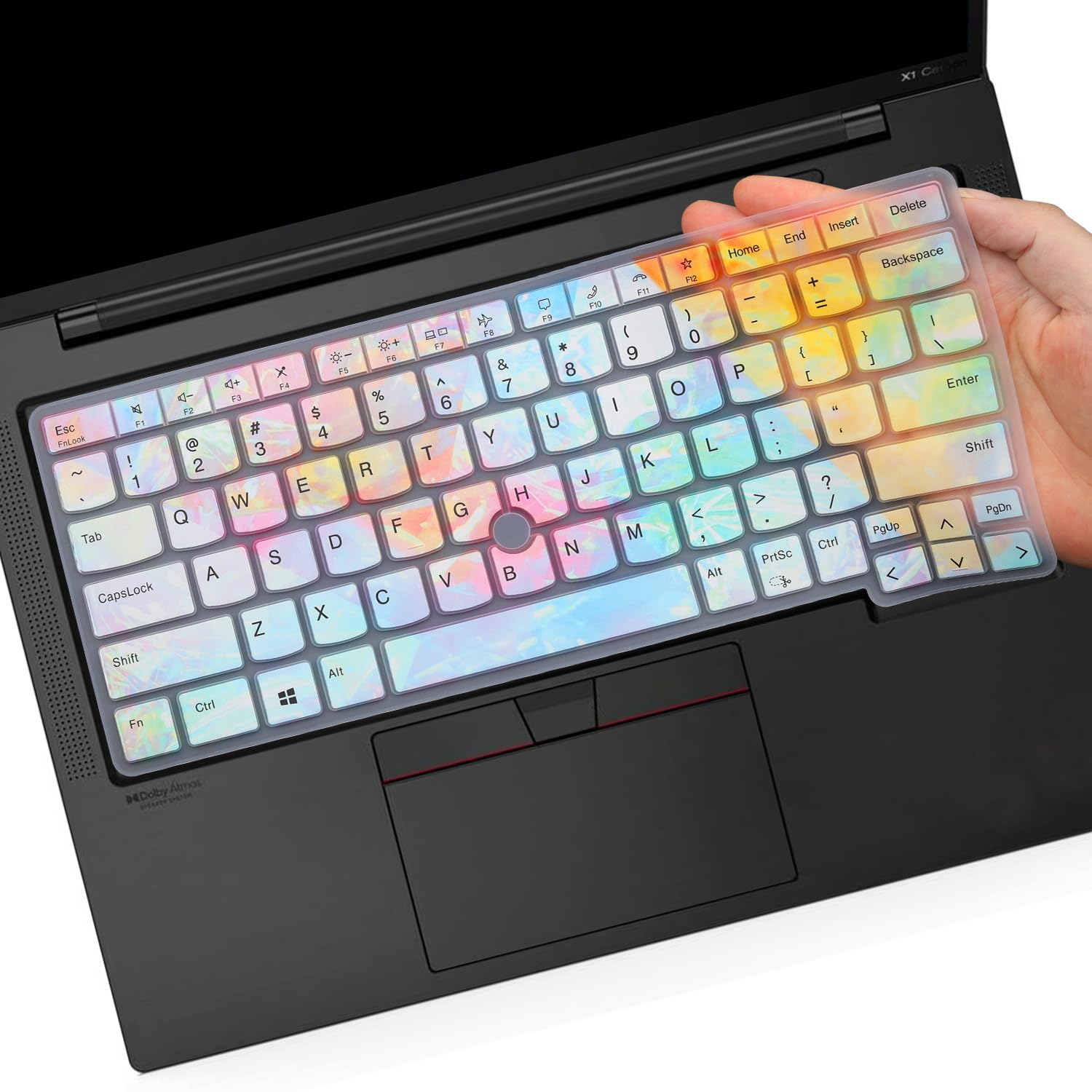 Keyboard Cover for Lenovo Thinkpad x1 Carbon Gen 11/10 14", ThinkPad X1 Yoga Gen 8/7, ThinkPad T14 T14s Gen 4/3, ThinkPad L14 P14s Gen 4/3, Thinkpad