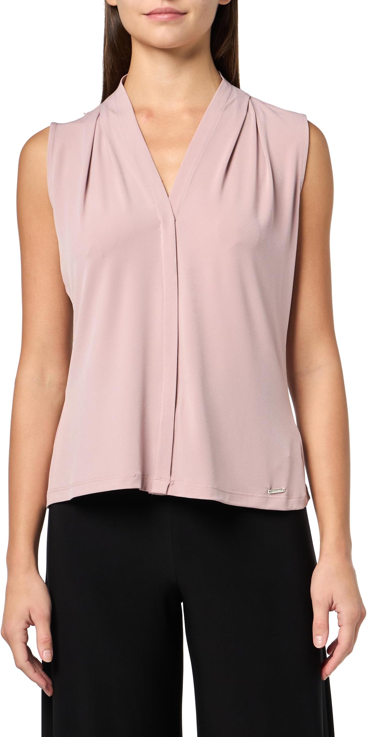 Women's Soft Everyday V Neck Basic Blouse