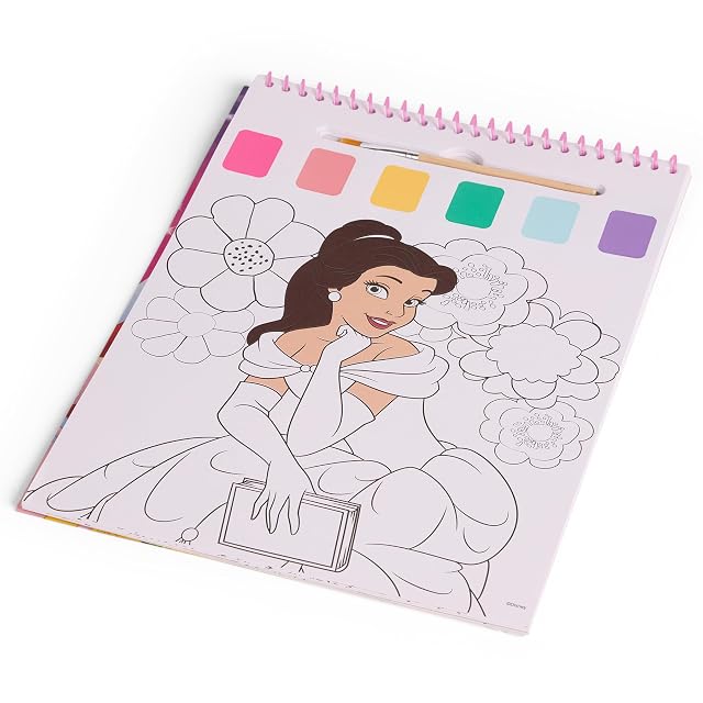 Foto 3 de 5 de Libro Colorear Acuarelas Princesas