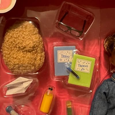 Lori Bambola Ragazzo Thomas Con Monopattino E Accessori – Set Gioco 6 Pollici Con Zaino, Cestino E Snack – Per Bambini E Bambine, Stimola Creatività E Fantasia