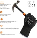 SAFEYEAR 12 Paires PU Gants de travail enduits pour le nettoyage, l'assemblage d'automobiles, le fonctionnement de précision et plus encore