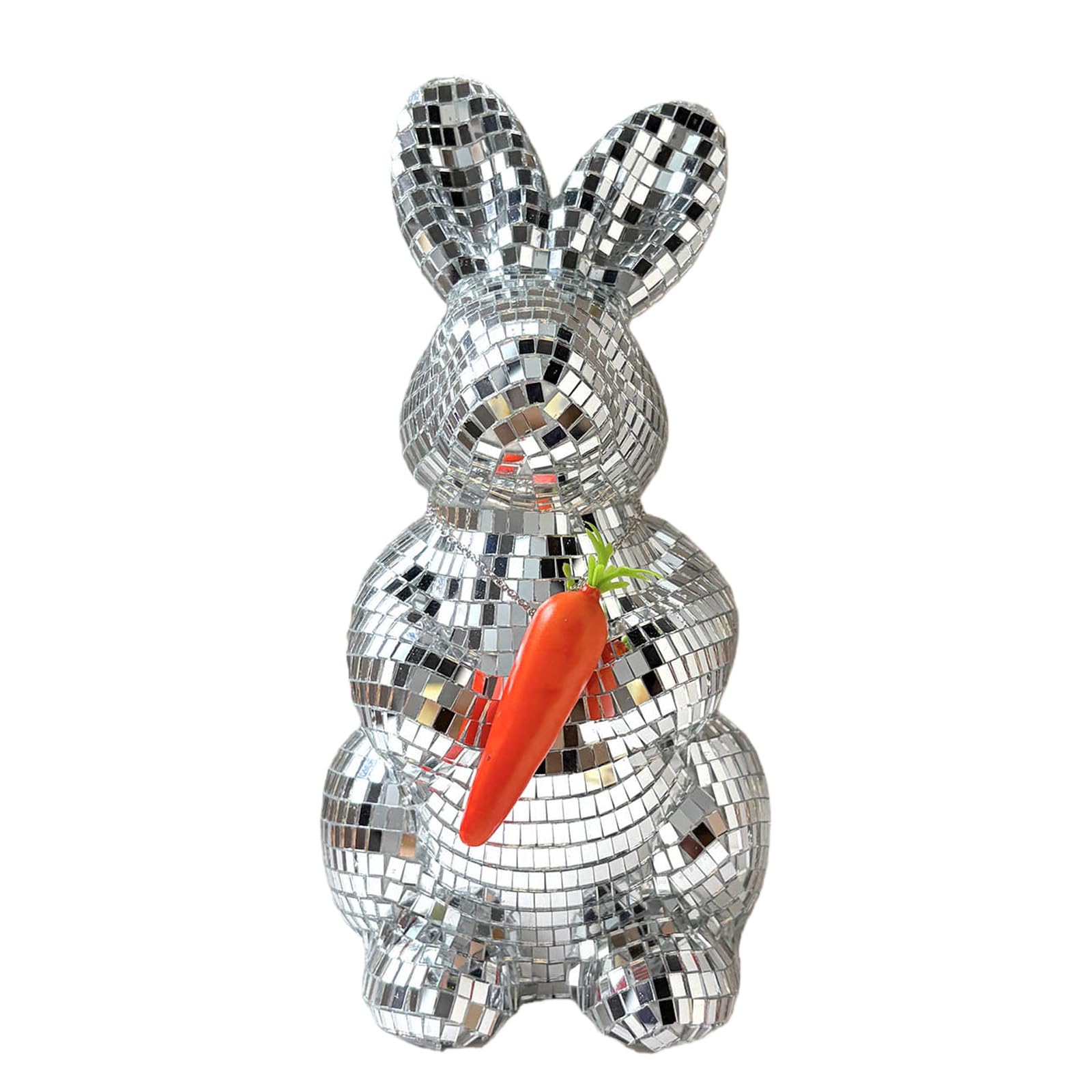 Statue de lapin faite à la main en verre, le cadeau idéal pour embellir un intérieur
