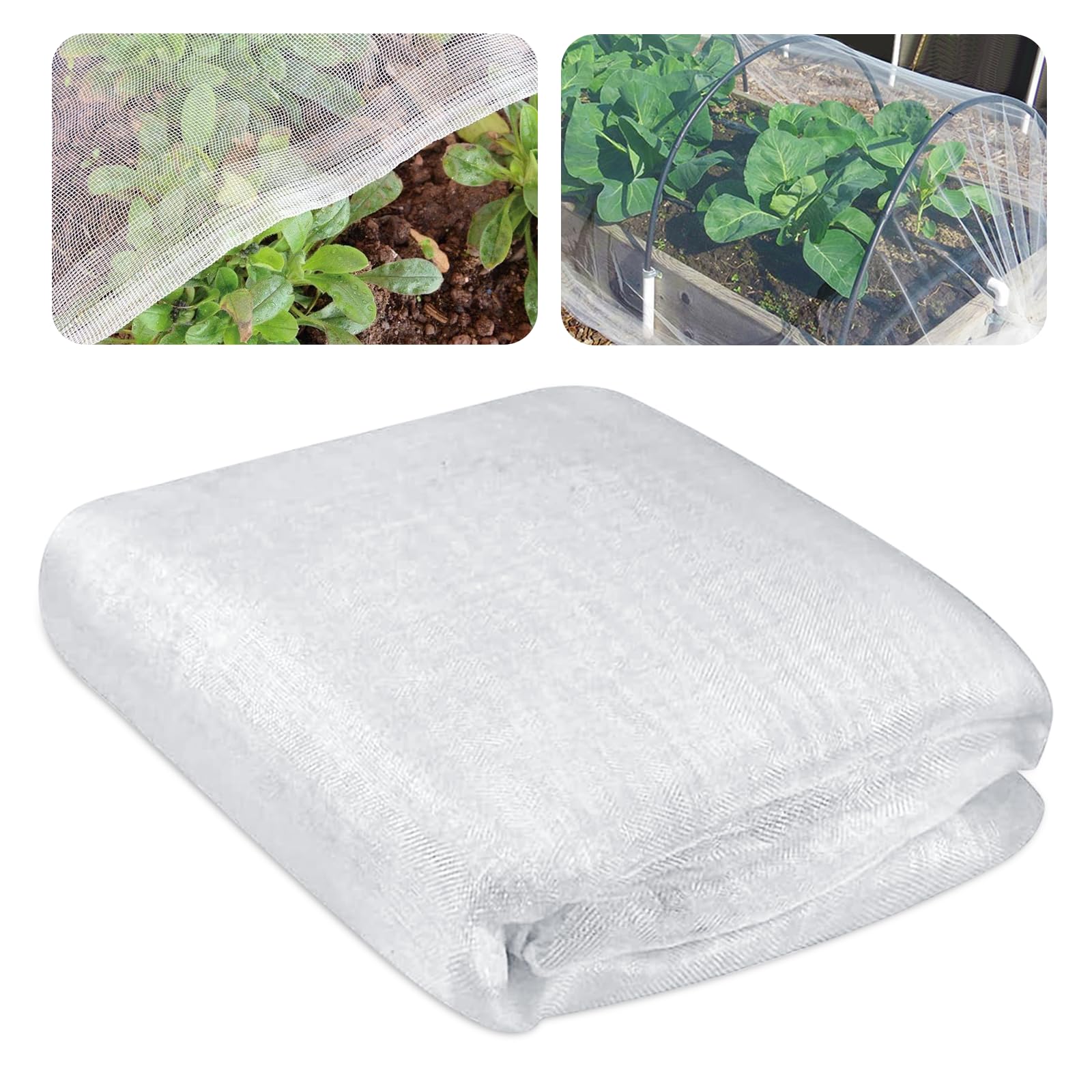 Filet Anti Insecte 3x4m Pour Jardin Et Potager - Protection Plantes Légumes Fruits Fleurs Maille Fine UV
