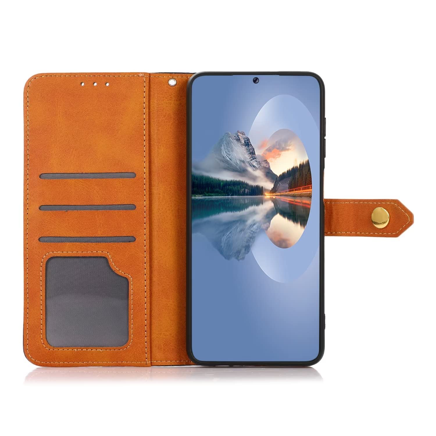 OKZone Cover per OnePlus Nord CE 2 Lite 5G, Custodia in PU Pelle per OnePlus Nord