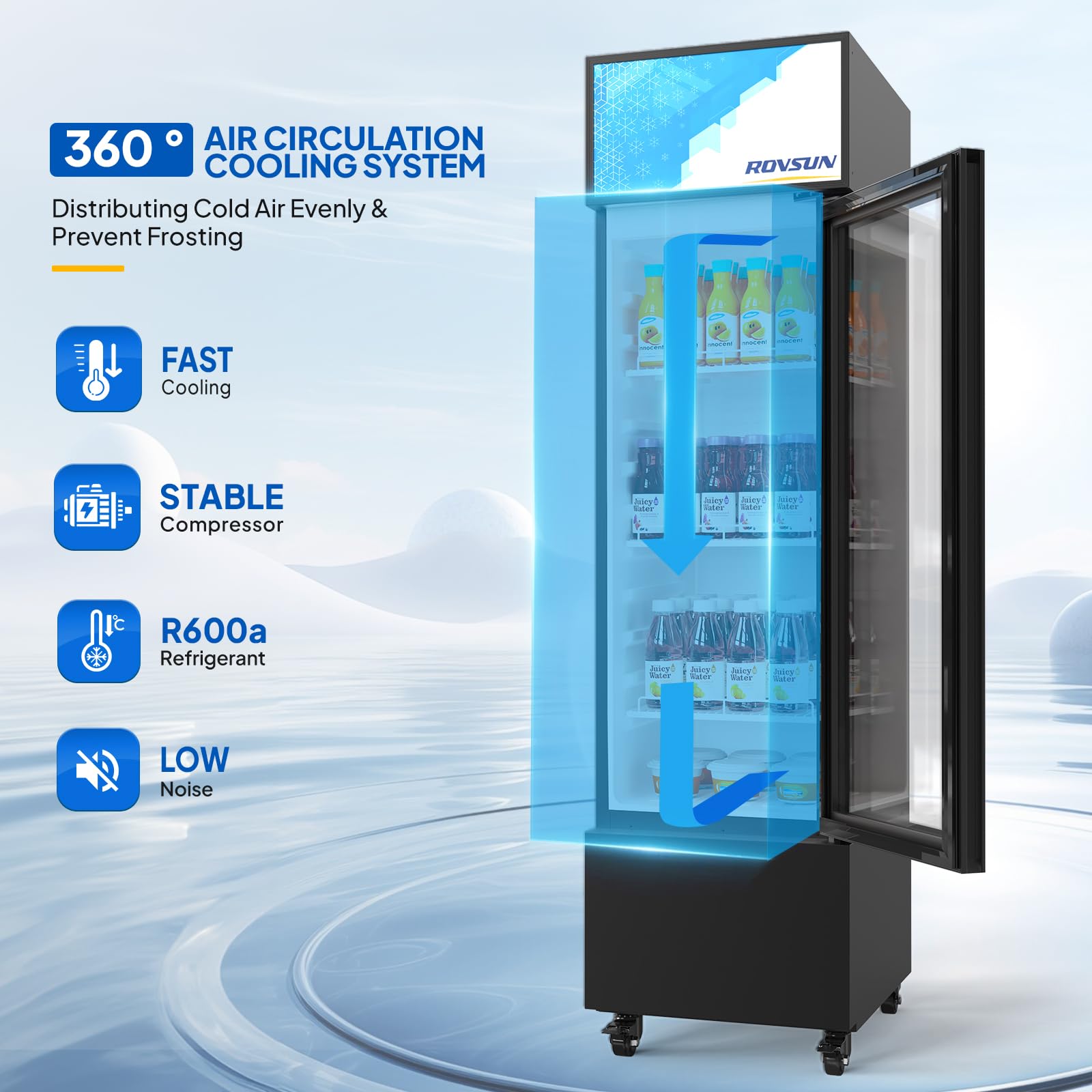 Hatco HZMH-60D Dual Shelf Horizontal Heated Zone Merchandiser