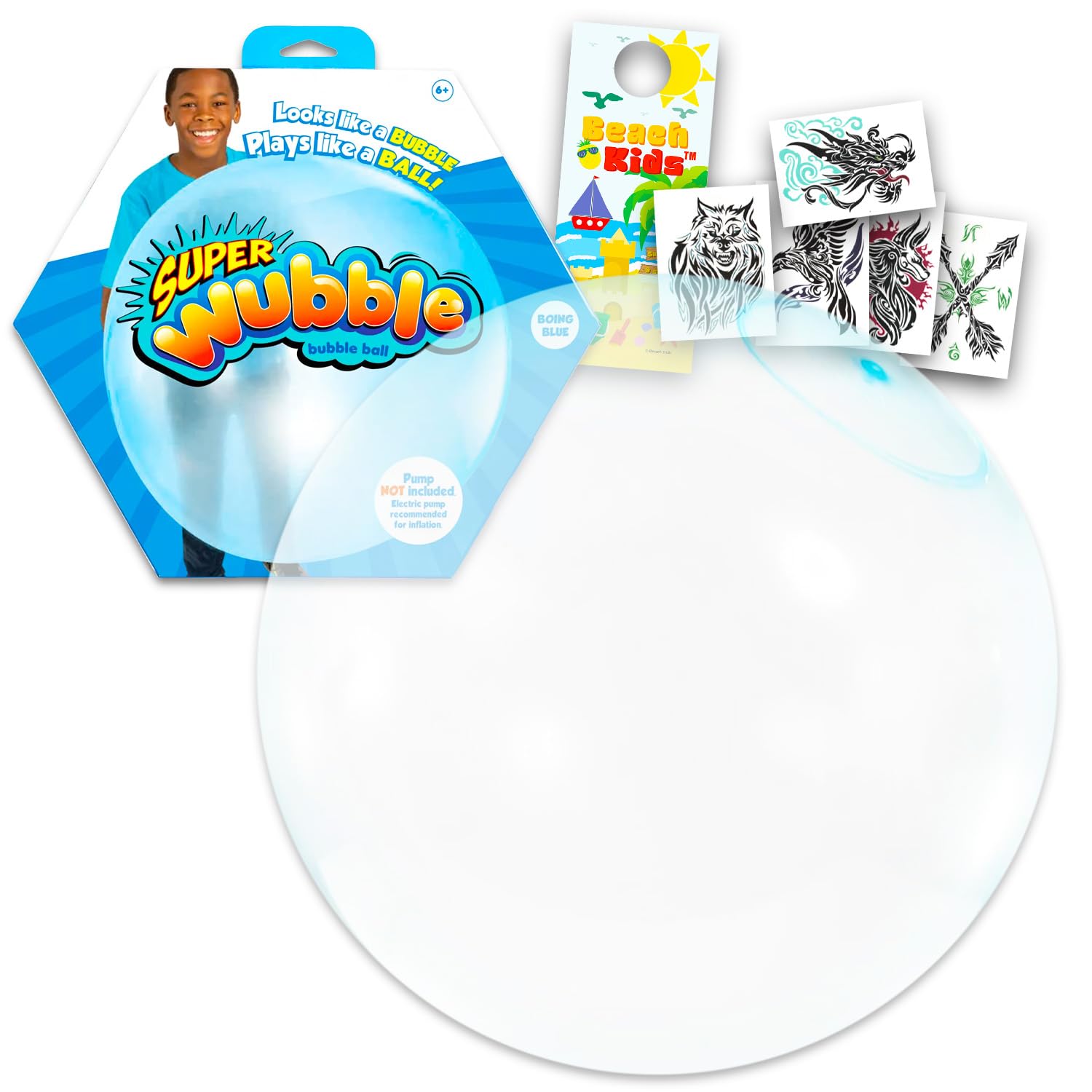 What Is A Wubble Bubble Super Wubble Bubble Ball Boing Blue