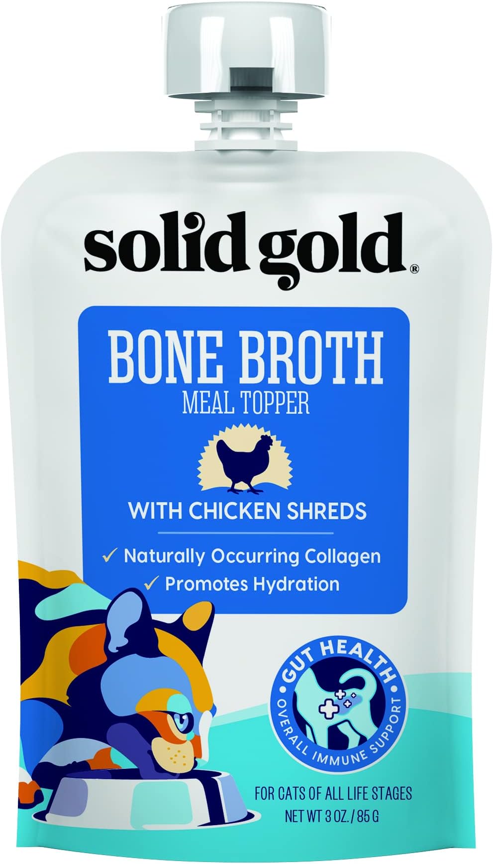 Open Farm Bone Broth, Food Topper for Both Dogs and Cats with