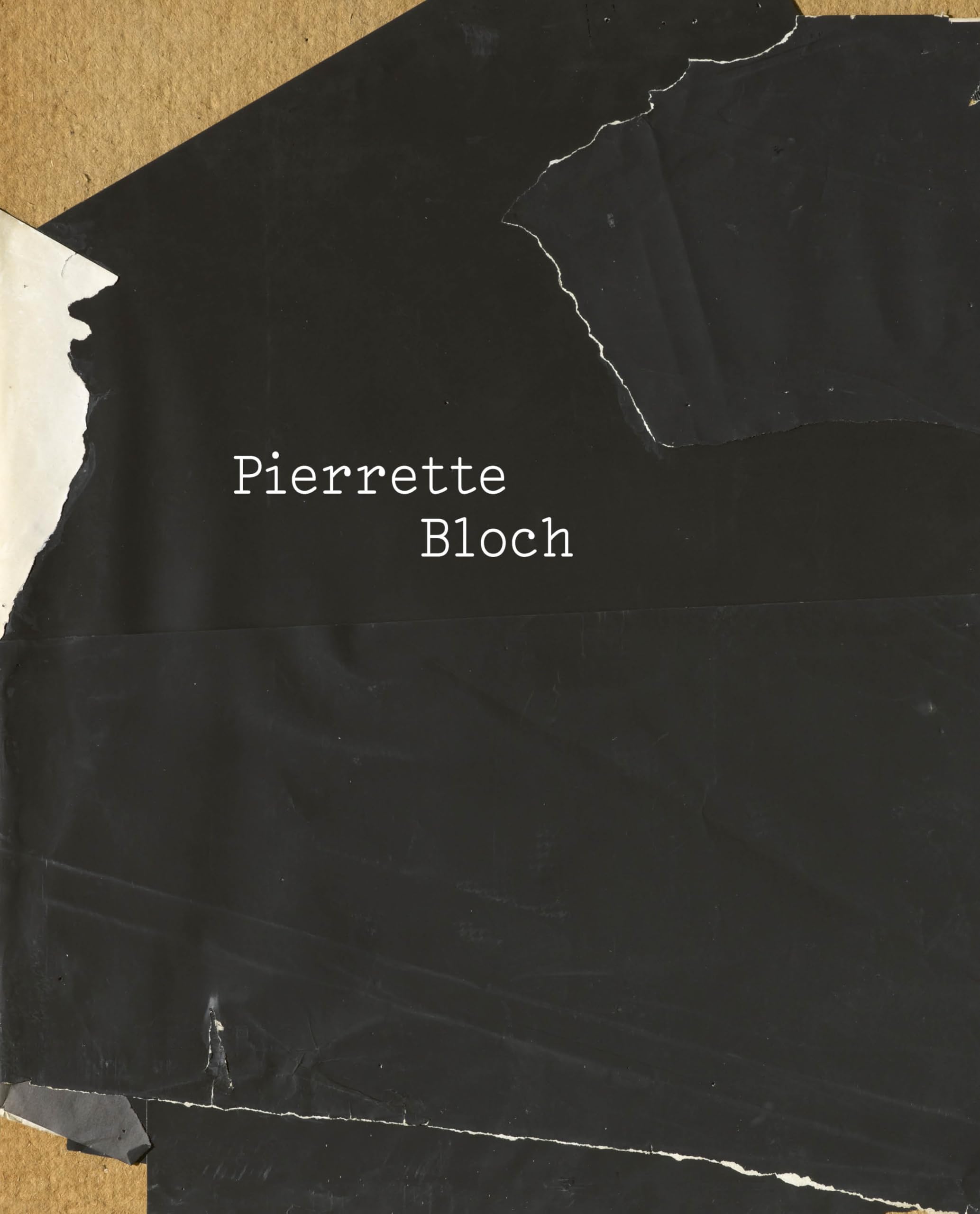 Pierrette Bloch : La peinture par d'autres moyens | Livre art bilingue