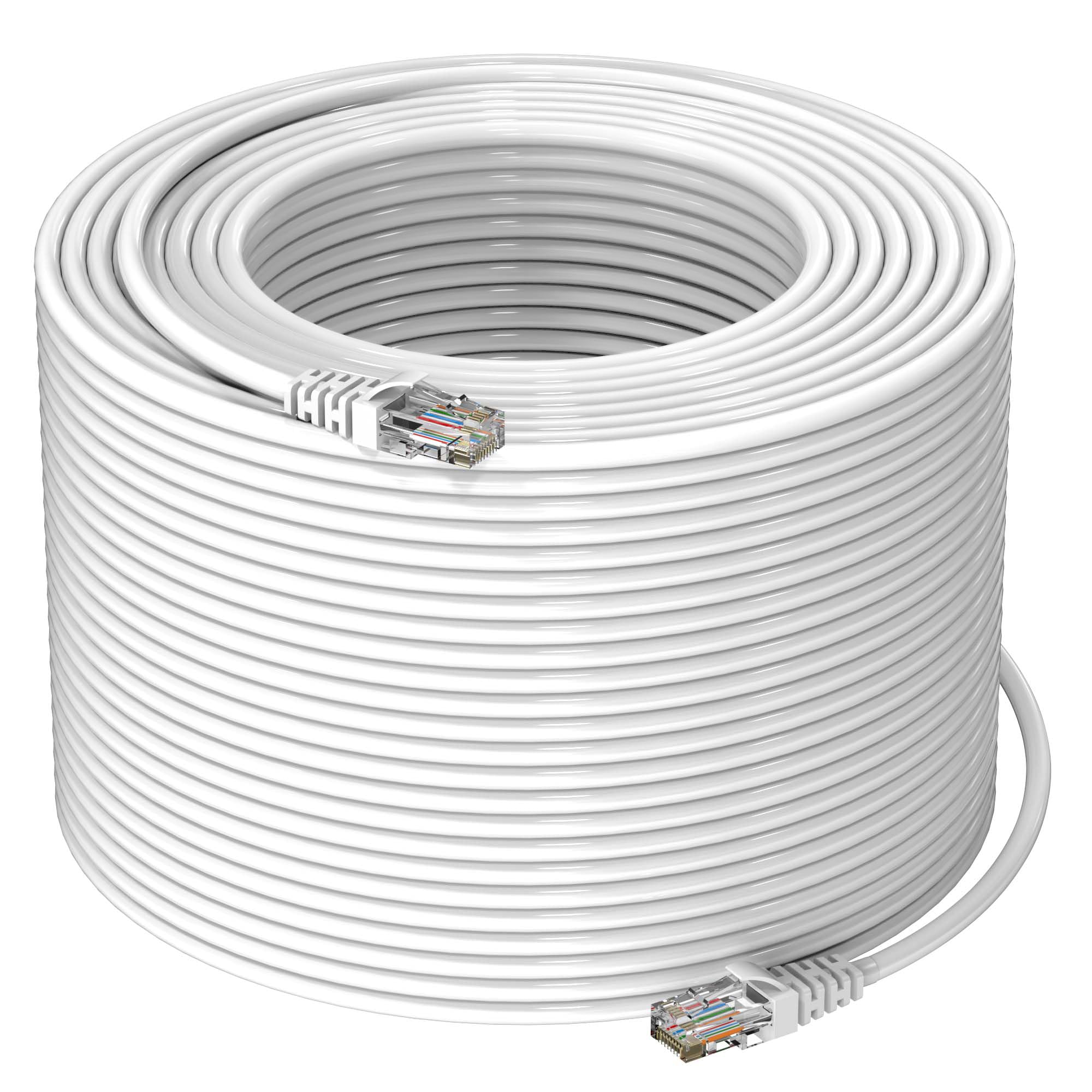 Sounce Cat6 Ethernet Cable 100 Meter – High Speed 550MHz / 10Gbps LAN Network Cable with RJ45 Metal Shielded Connectors | Heavy-Duty Internet Patch Cord for Router, Modem, Gaming, CCTV-image-8