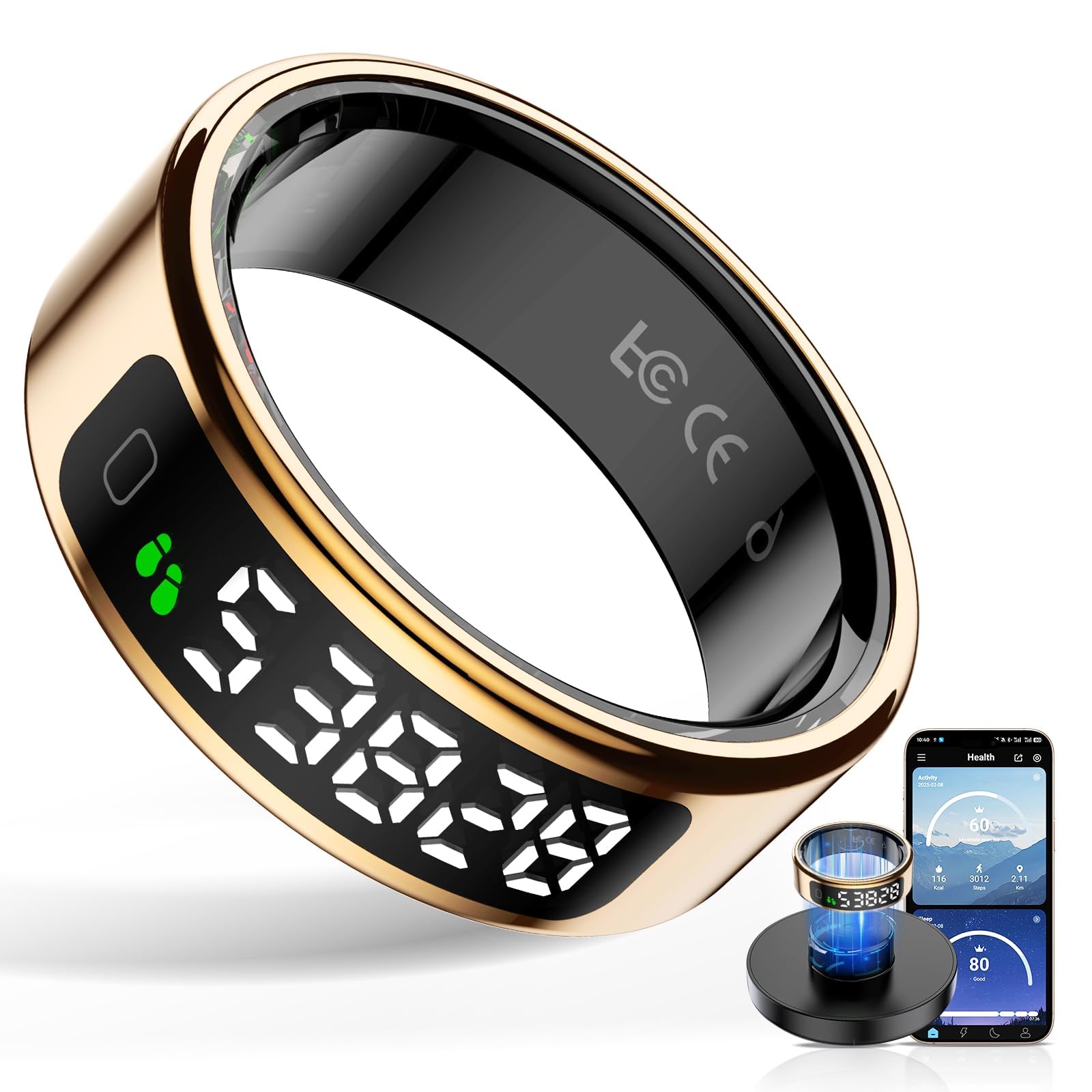 Amazon.co.jp: スマートリング 健康管理【2026年新登場・ジェスチャー