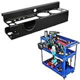 MUTUACTOR Power Tool Organizer,Heavy Duty Drill Driver Angle Grinder Holder,Quick Access Impact Drill Holder Tool Rack Utility for Rolling Tools Chest Utility Storage Carts
