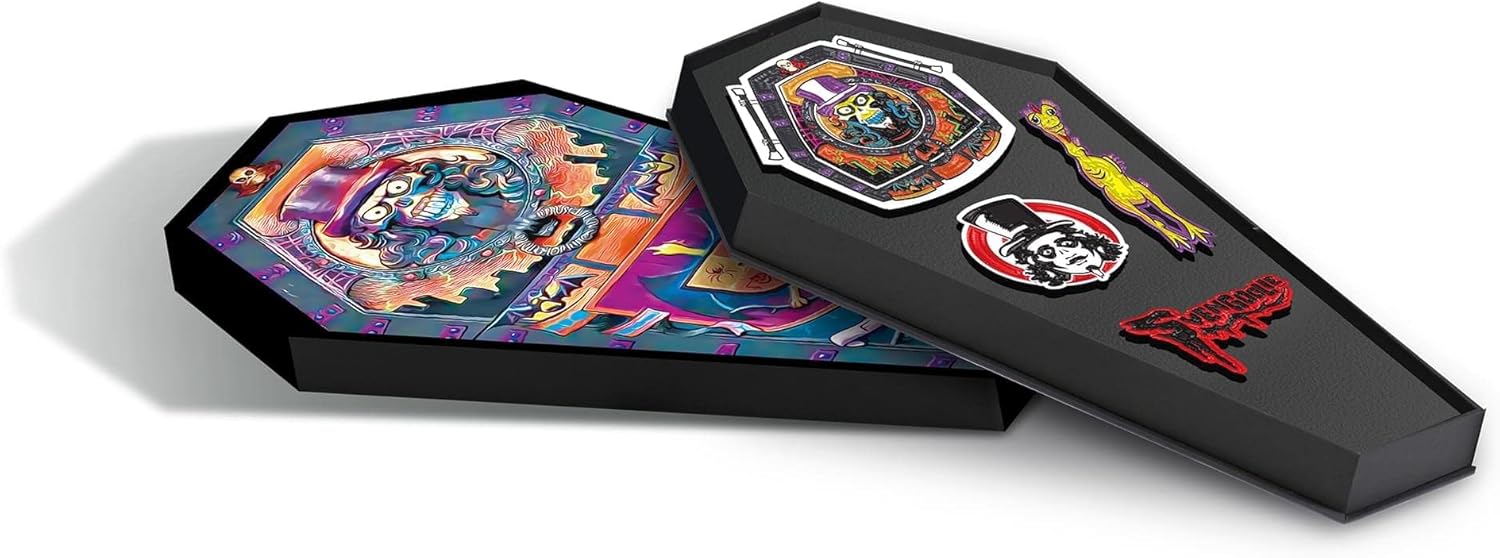 Svengoolie Limited Edition 4-Piece Enamel Pin Set Exclusive | Metal Badge Accessories For Backpack, Hats