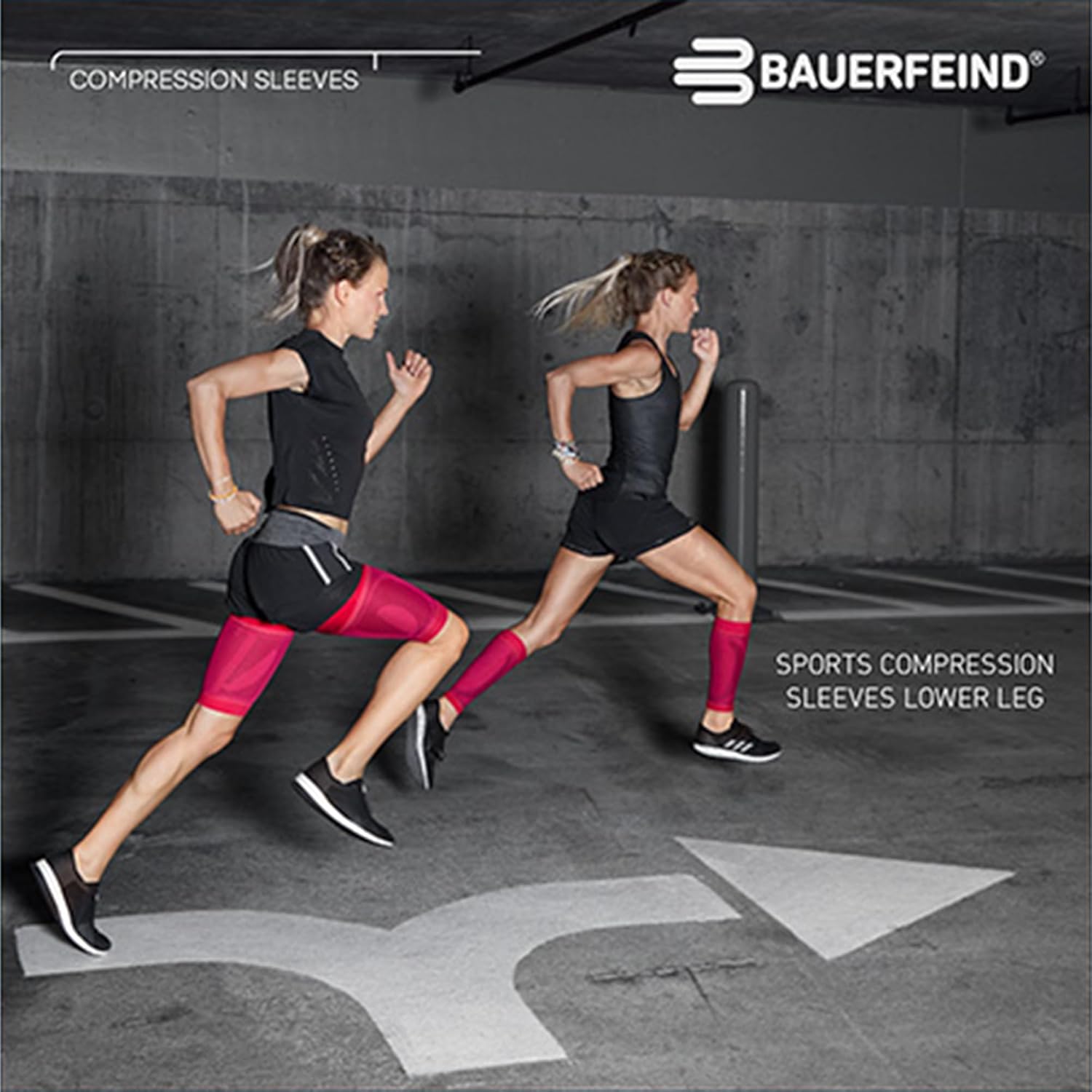 Bauerfeind Sports Compression Lower Leg Calf Sleeves (1 Pair) - Improved Circulation, Airknit Fabric Breathable, Washable - Image 5