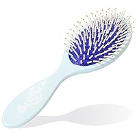 Vista 6 de Juego de accesorios para el cabello Bluey de 5 piezas - 1 cepillo de 9 pulgadas Bluey para niñas + 4 scrunchies Bluey para niños - Accesorios