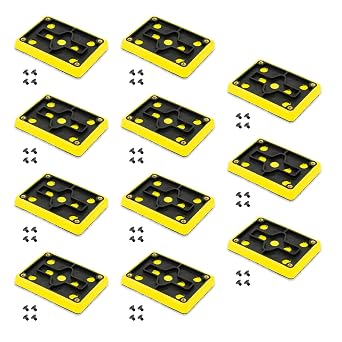 3" x 4" Sanding Backup Pad - Non Vacuum, Hook and Loop 10 + 1 Bonus Pad