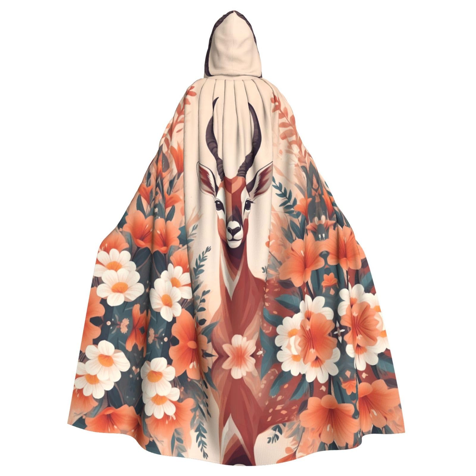 Cape à capuche antilope pour dissimuler et sublimer la tenue - 8