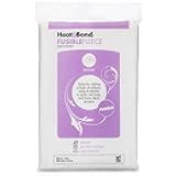 HeatnBond Fusible Fleece Iron-On Interfacing, 20 Inches x 1 Yard, White