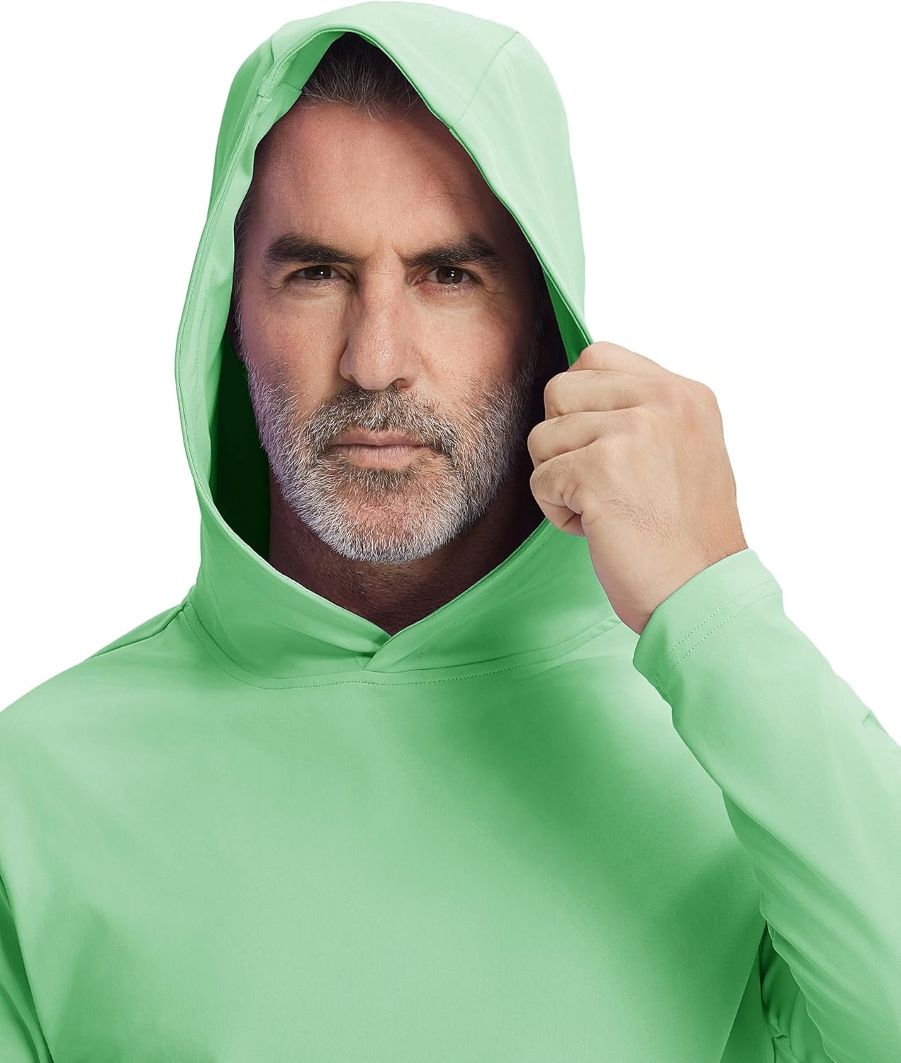 M MAELREG Mens Hoodies Pullover Lightweight Moisture Wicking Dry Fit Casual Athletic Hooded Sweatshirts with Kangaroo Pocket