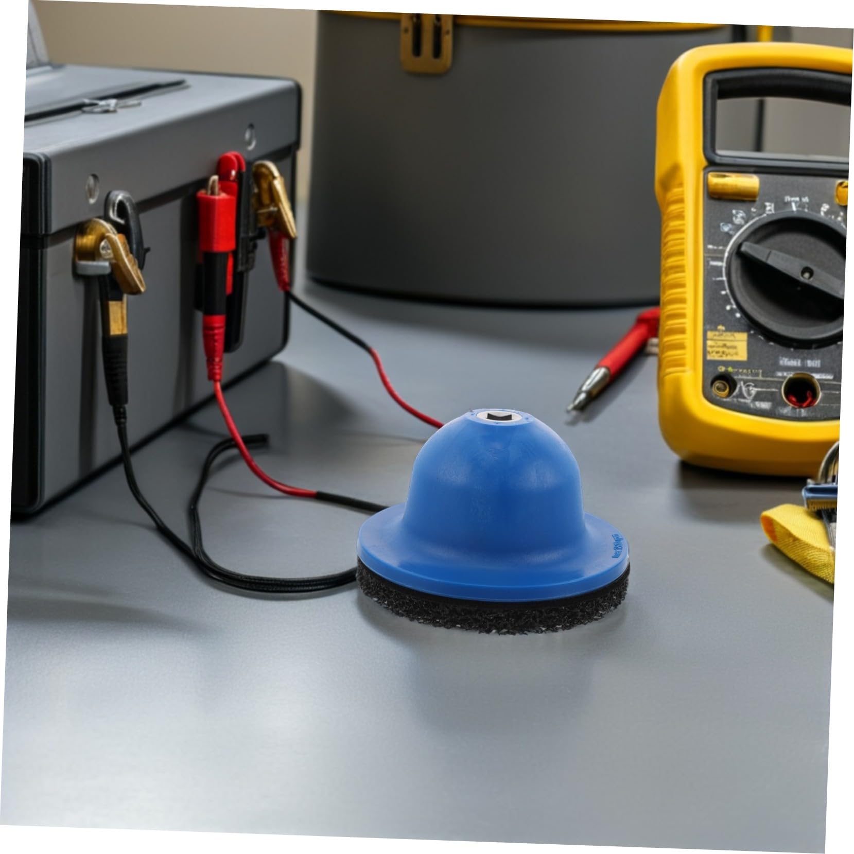 Amosfun Mozzo Ruota Lucidante Mola per Smerigliatrice Accessori Molatura Trapano Abrasivo Vernice Auto Filo Pulitore Ruggine Rimozione