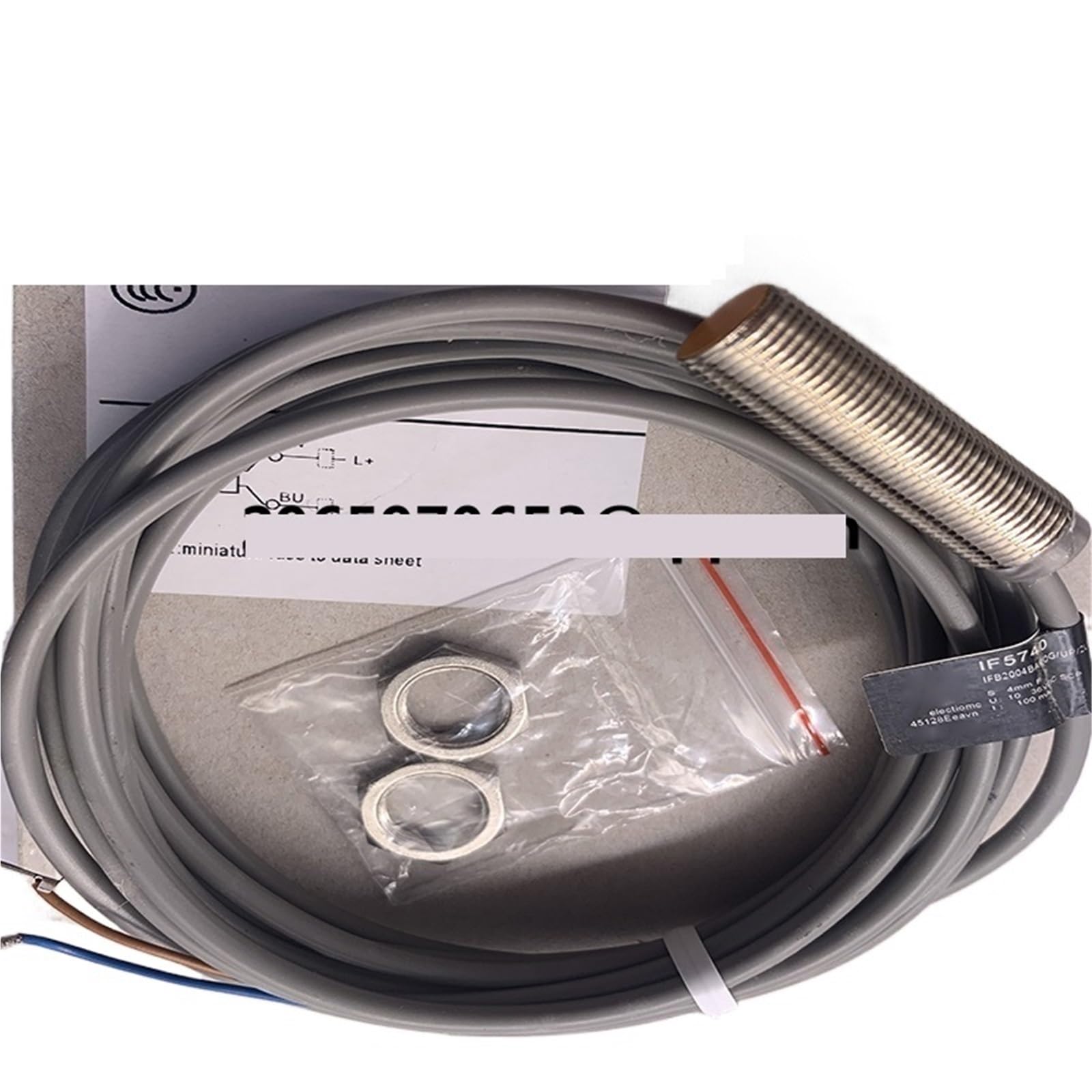 Sensor IF5751 para solucionar fallos de lectura en maquinaria IF5740
