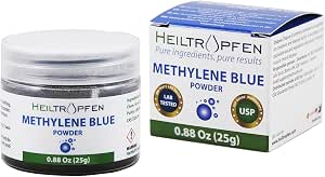 Methylene Blue Powder 0.88 Oz - 25 g | Ultra High Purity | USP Pharma ...