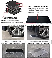 Vista 8 de Cubierta Tonneau Rígida Tri-Fold de FRP de 6'1" para Caja de Camión Nissan Frontier 2005-2026 Compatible con Sistema de Rieles Utilitarios