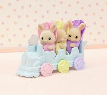 Sylvanian Families Epoch ESF5707 Üçüzler Banyo Seti Oyuncak