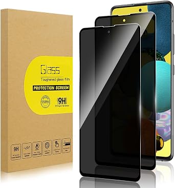 Pack of 2 Privacy Screen Full Screen for Samsung Galaxy A51