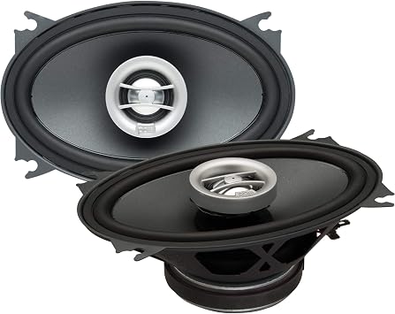 PowerBass L2-462 - 4x6 Coaxial Speakers 2-Ohm - Pair