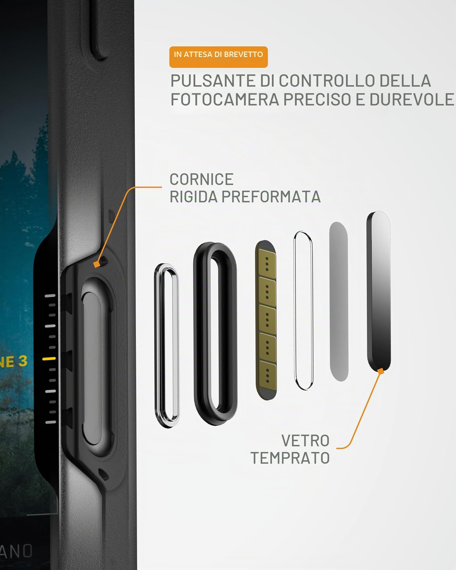 Mous per iPhone 17 Pro Limitless Pelle Nera Cover, Compatibile con MagSafe, Protezione Completa della Fotocamera, Antiurto, Nero