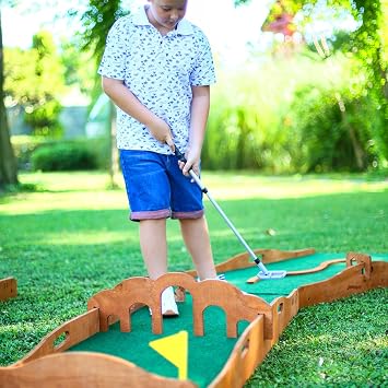 MANDU Ahşap Çocuk Mini Golf Seti