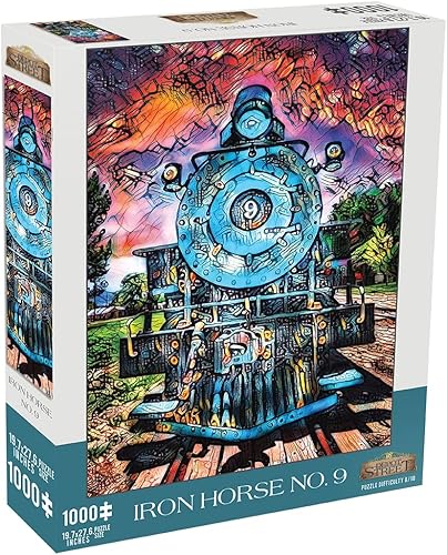 1000 piezas tren amante rompecabezas Vintage Steam Engine 2147