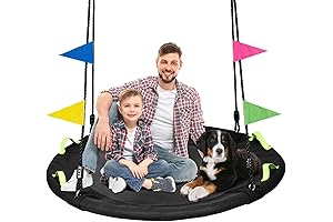 VIVOHOME Tree Swing - Massive 48 Inch Saucer Flying Swing for the Whole Family