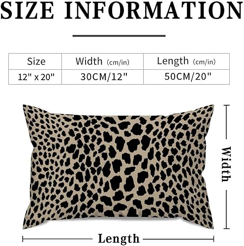 Vista 587 de ArogGeld Chinoiserie - Funda de cojín con estampado de leopardo y guepardo fucsia, con manchas de animales de vaca, color rosa oscuro, decoración