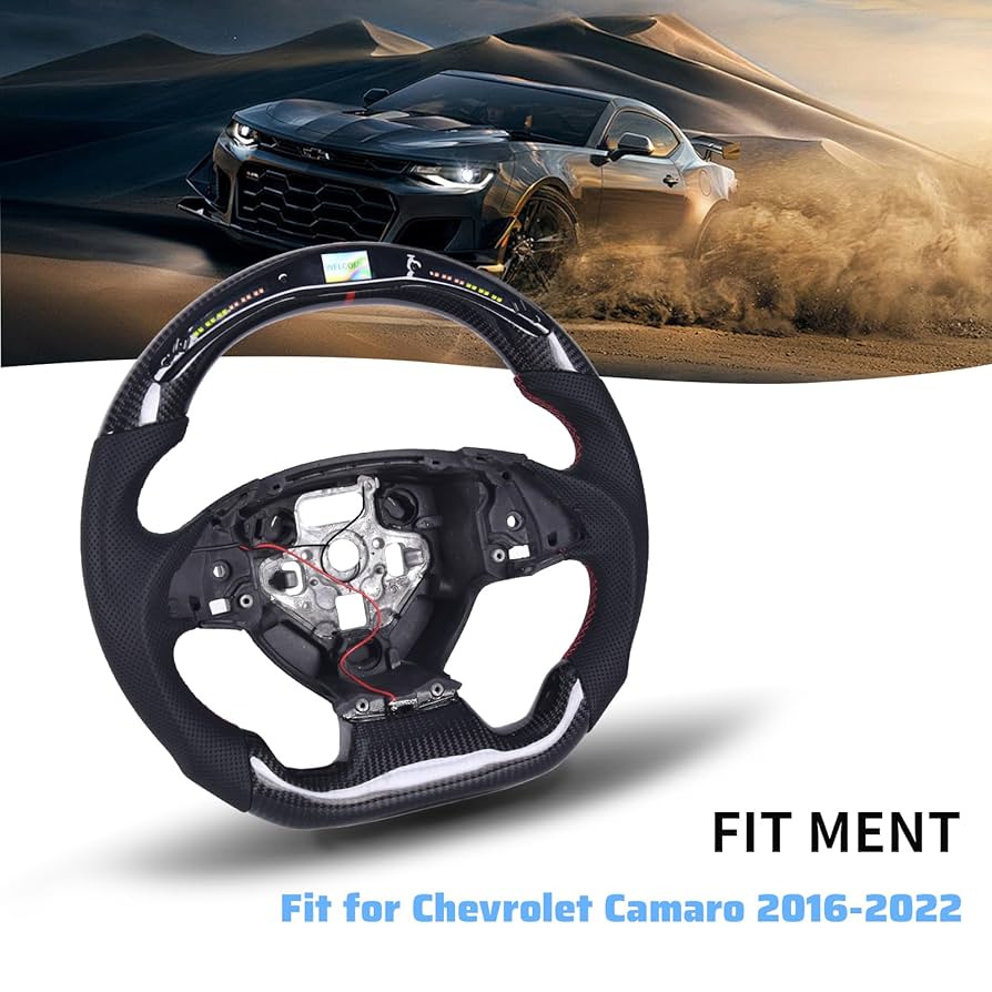 CAMARO SS ディスプレイオブジェ Amazon.com: EASSAFEX Carbon Fiber Steering Wheel for
