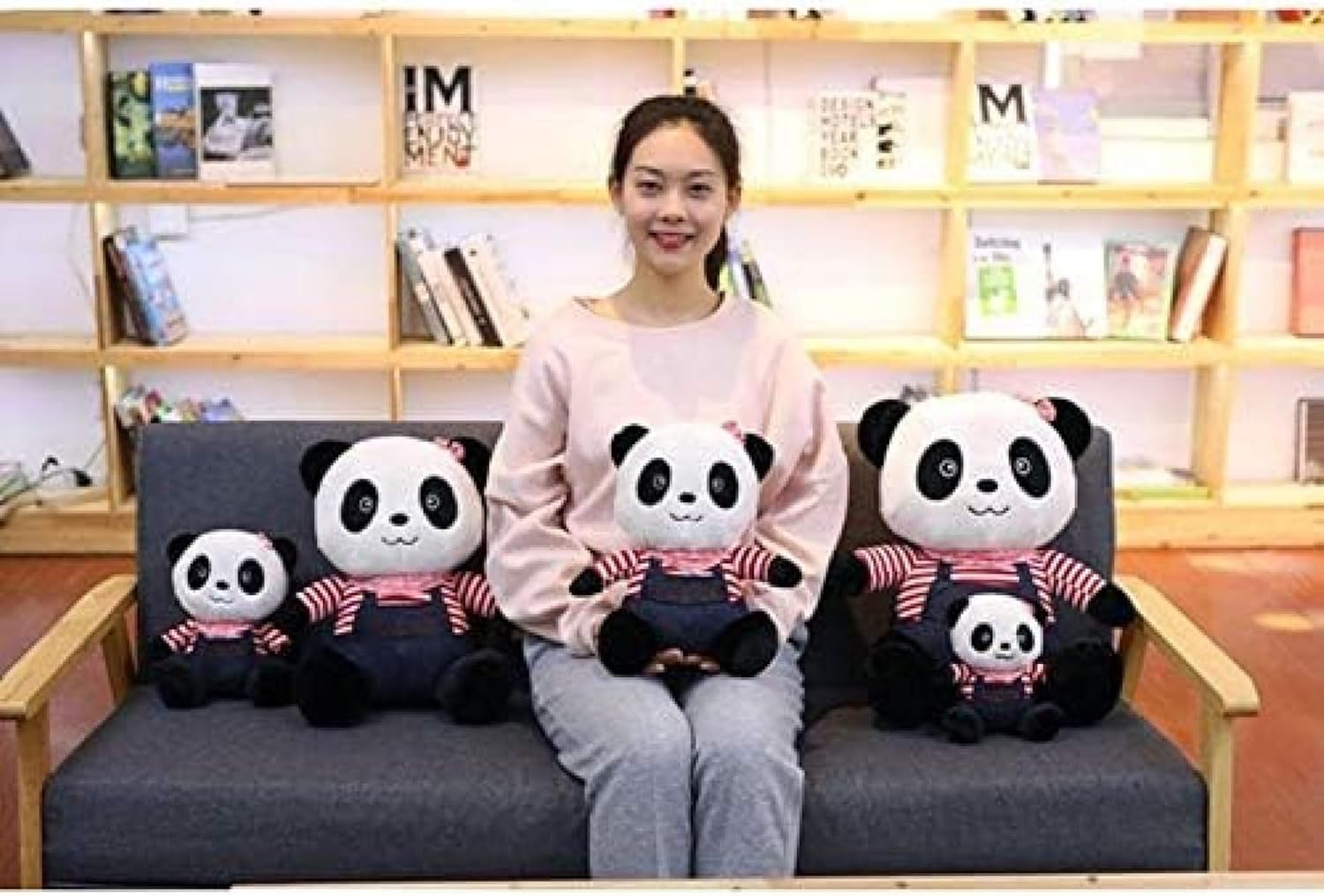 ぬいぐるみ 特大 パンダ ぱんだ 抱き枕 大きいサイズ 低反発 抱き枕 誕生日 飾り物 記念日 ブルー クリスマス 撮影道具 すやす