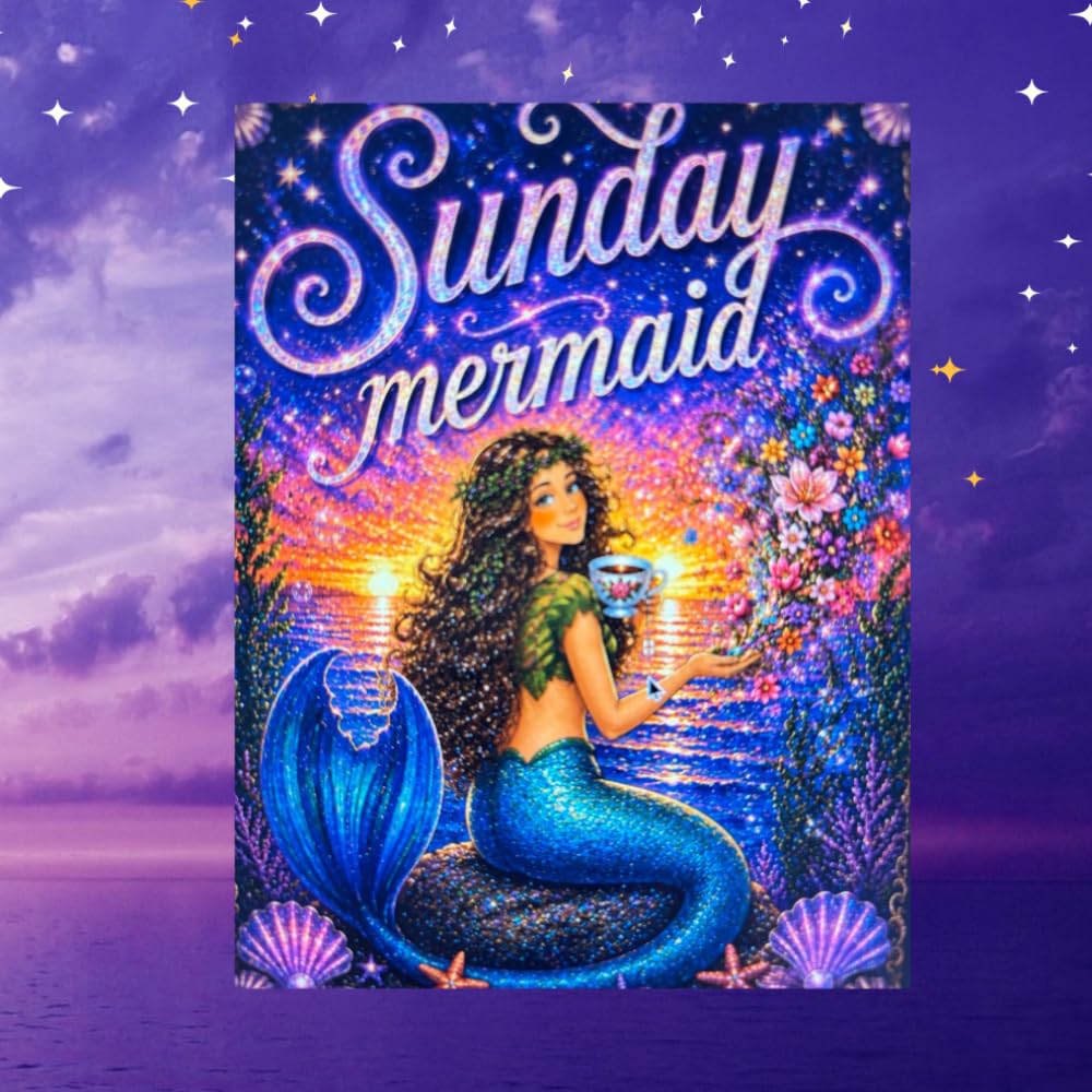 Sunday Mermaid: "Rest is a gift, when we take time to rest, our hearts, minds and bodies become strong again." (Seven Days a Week Mermaid)