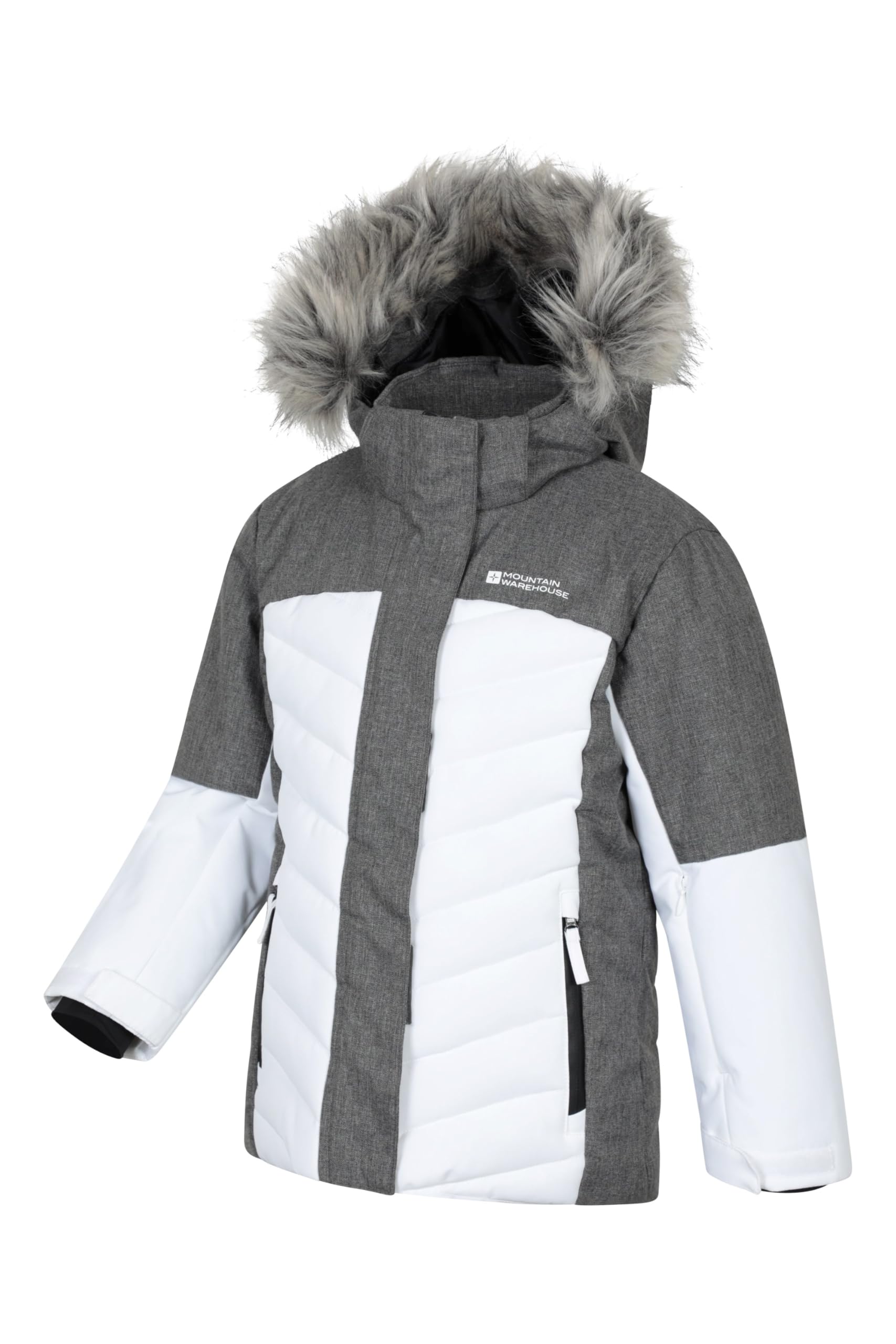 Mountain Warehouse Pyrenees Veste de ski rembourrée pour enfant