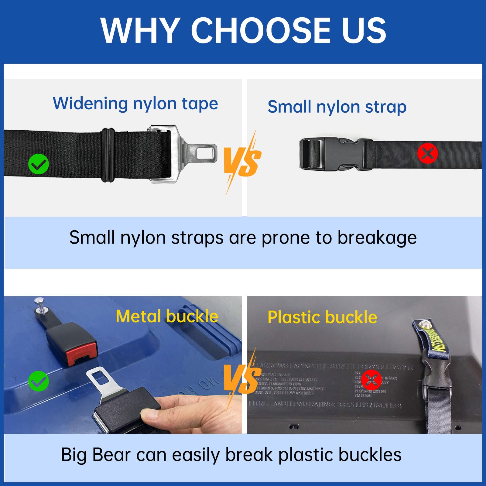 Bear Proof Trash Can Lock?(2PCS) Trash Can Locks For Animals?Trash Can Lid Lock For Raccoons Garbage Can Lock Racoon Proof Trash Can Trash Can Straps For Raccoons Bear Proof Garbage Can