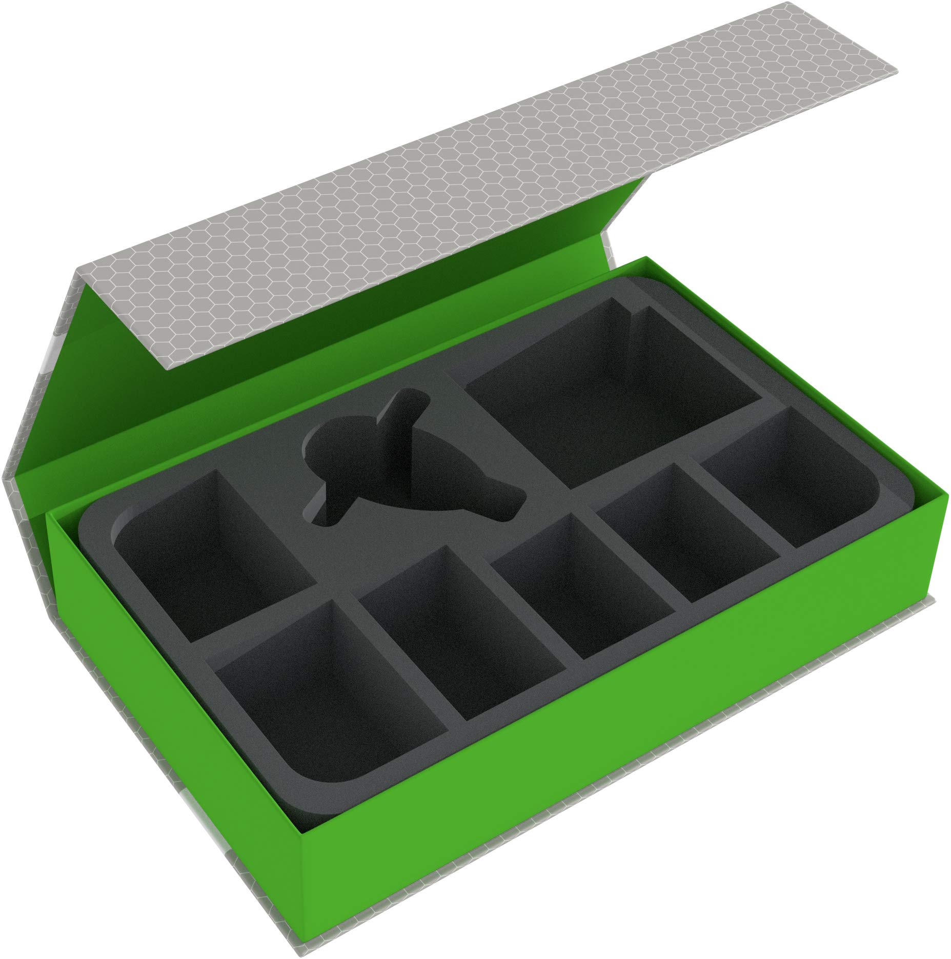Feldherr Magnetic Box Per Star Wars X-Wing - Contiene Millennium Falcon E 4 Navi - Schiuma Made In Germany