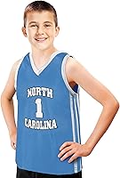 Vista 31 de Little King NCAA - Camiseta de baloncesto universitaria para niños y adolescentes