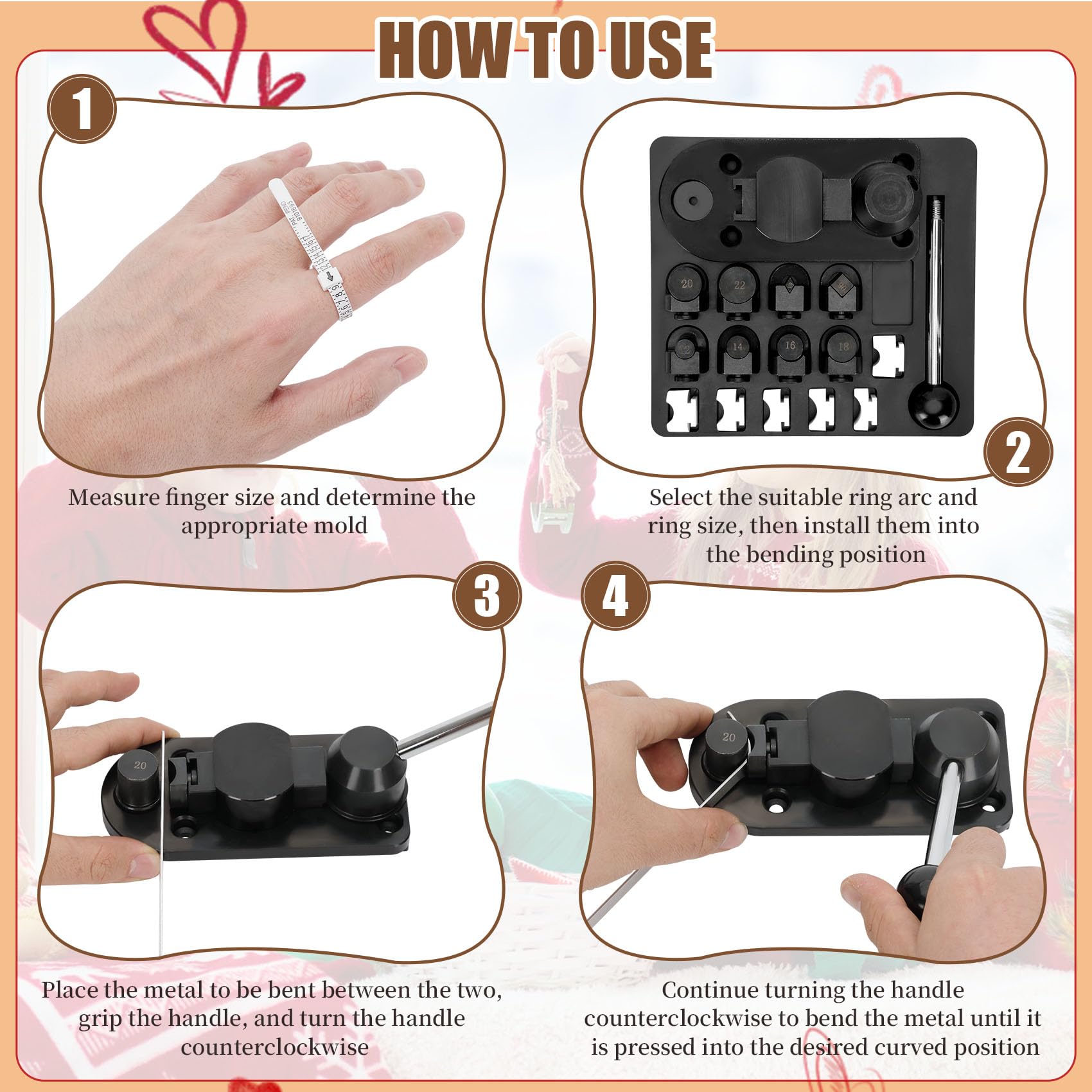 Amazon.co.jp: NURATIT リングベンダー ツールキット スプーンリング用