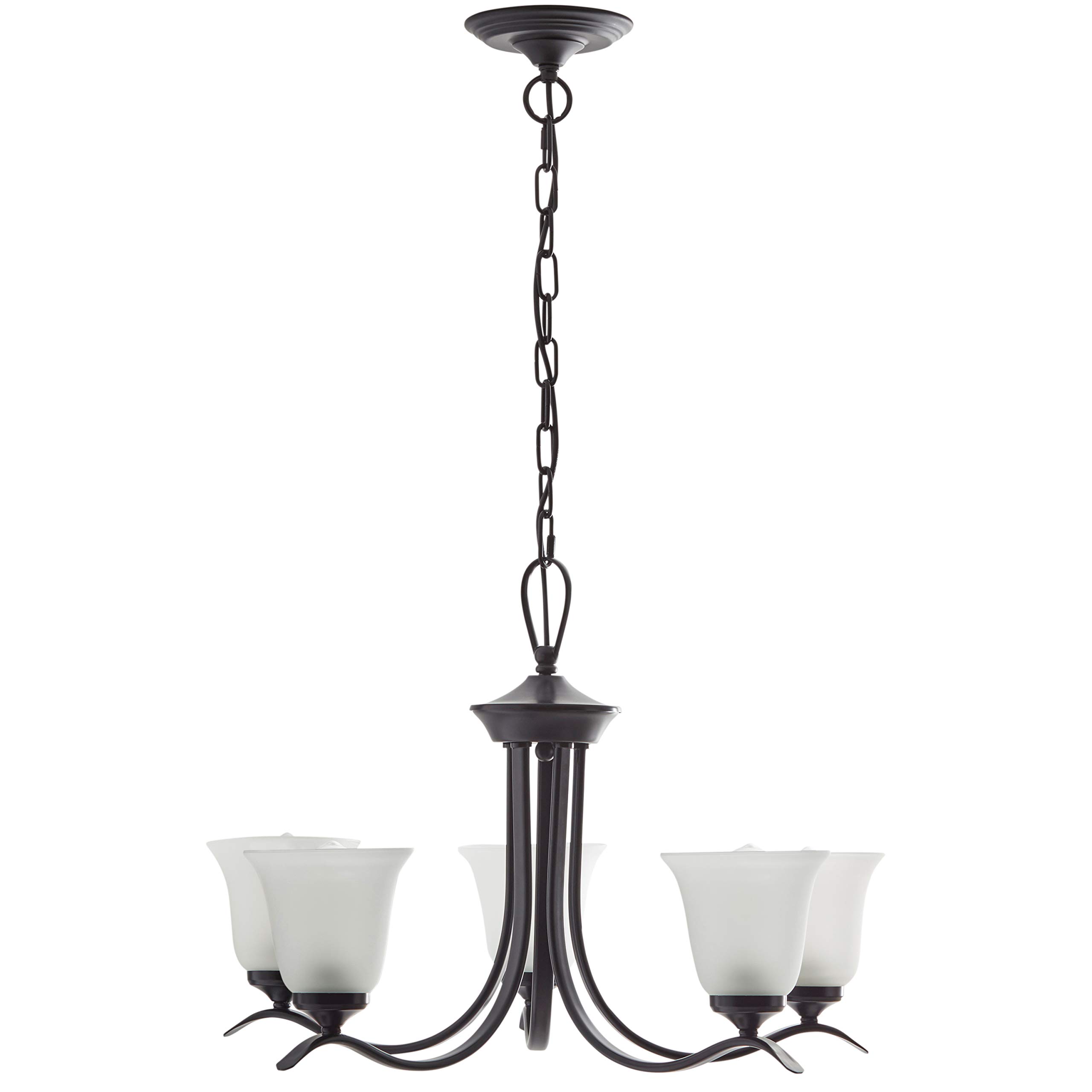 Quoizel AST5005C Asheton 5 Light Rod Hung Chandelier