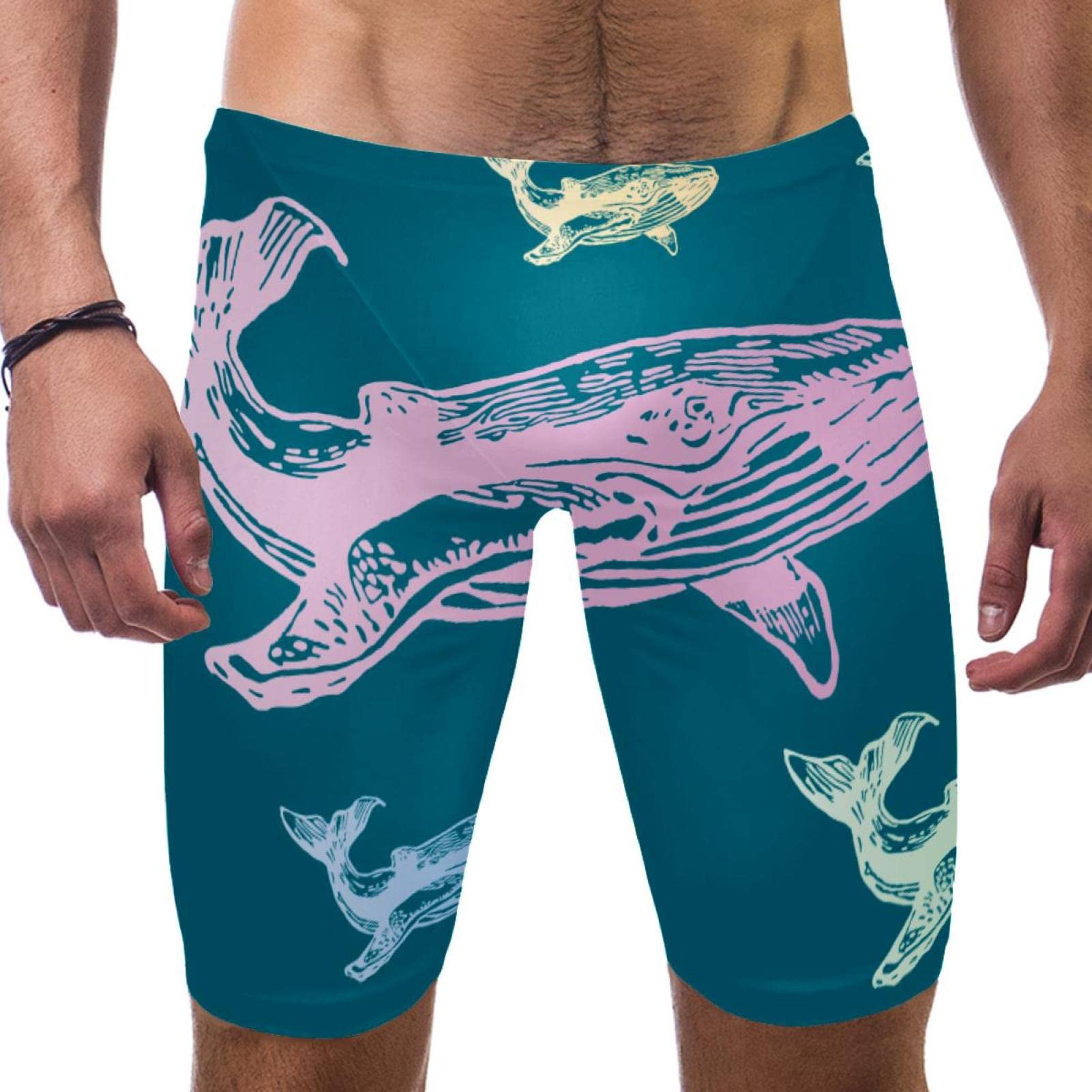 Traje de baño de competición para natación que mejora la resistencia de las piernas 7