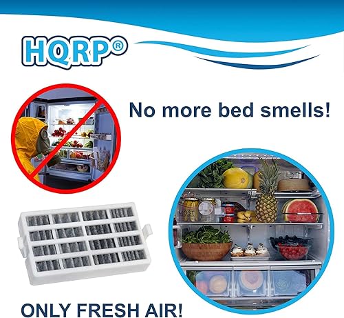 Miniatura 4 de HQRP Paquete de 2 filtros para refrigerador compatibles con Whirlpool WRF989SDA WRF990SLA W8CRNGMX WRF560SEY WRF560SFY WRF560SMY WRF736SDA WRF757SDE